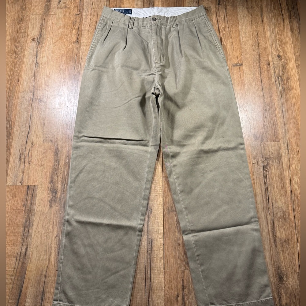 Polo Ralph Lauren Men’s Olive Green Andrew Chino Khaki Pants